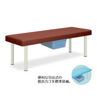 高田ベッド製作所 DXベッド・CP型カゴ付 幅70×長さ180×高さ60cm ライトブラウン TB-932 1個 61-4366-20（直送品）