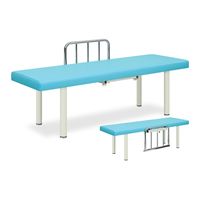 高田ベッド製作所 S型DXベッド 幅65×長さ180×高さ55cm ライトブルー TB-925 1個 61-4343-54（直送品）