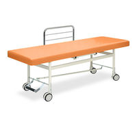 高田ベッド製作所 F型カイザー 幅70×長さ180×高さ50cm オレンジ TB-426 1個 61-4604-86（直送品）