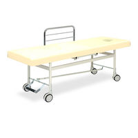 高田ベッド製作所 有孔F型カイザー 幅60×長さ180×高さ50cm クリーム TB-426U 1個 61-4605-98（直送品）