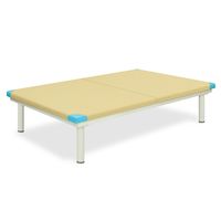 高田ベッド製作所 三角縫製プラットホーム(01) 幅75×長さ180×高さ45cm ライトブラウン TB-772-01 1個 61-4952-09（直送品）