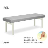 高田ベッド製作所 有孔ソフトDX 幅70×長さ180×高さ60cm グレー TB-459U 1個 61-4306-39（直送品）