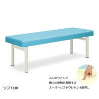 高田ベッド製作所 ソフトDX 幅60×長さ180×高さ50cm スカイブルー TB-459 1個 61-4300-60（直送品）