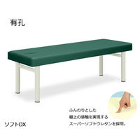 高田ベッド製作所 有孔ソフトDX 幅70×長さ180×高さ60cm メディグリーン TB-459U 1個 61-4306-45（直送品）