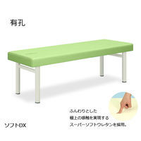 高田ベッド製作所 有孔ソフトDX 幅70×長さ180×高さ60cm ライムグリーン TB-459U 1個 61-4306-46（直送品）