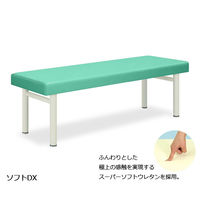 高田ベッド製作所 ソフトDX 幅60×長さ180×高さ60cm ライトグリーン TB-459 1個 61-4300-89（直送品）
