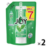 ジョイコンパクト JOY ローマミントの香り 詰め替え 超特大 1065ml 1セット（2個：1個×2） 食器用洗剤 P&G