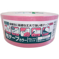 オカモト 布テープカラー　ピンク　シュリンク包装 111 30巻（直送品）