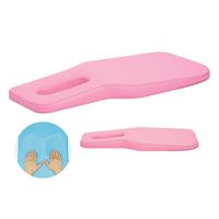 高田ベッド製作所 薄型ロングボディ 幅27/42×奥行82×高さ3/6cm ライトブルー TB-77C-87 1個 61-3727-10（直送品）