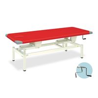 高田ベッド製作所 有孔手動ライトベッド 幅60×長さ180×高さ45~83cm 白 TB-727U 1個 61-3509-54（直送品）