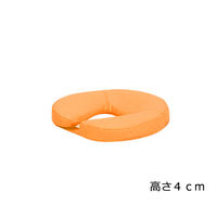 高田ベッド製作所 ニューフェイス 幅29×奥行29×高さ4cm オレンジ TB-77C-126 1個 61-3726-20（直送品）