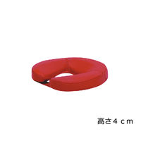 高田ベッド製作所 ニューフェイス 幅29×奥行29×高さ4cm レッド TB-77C-126 1個 61-3726-28（直送品）