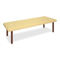 高田ベッド製作所 有孔DXボディベッド 幅65×長さ180×高さ55cm アイボリー TB-1211U 1個 61-3449-14（直送品）