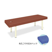 高田ベッド製作所 有孔フタ付DXベッド 幅70×長さ180×高さ55cm ライトブラウン TB-581 1個 61-3460-73（直送品）