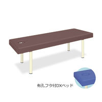 高田ベッド製作所 有孔フタ付DXベッド 幅70×長さ180×高さ60cm 茶 TB-581 1個 61-3460-78（直送品）