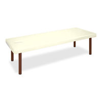 高田ベッド製作所 有孔DXボディベッド 幅65×長さ180×高さ55cm クリーム TB-1211U 1個 61-3449-25（直送品）