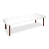 高田ベッド製作所 DXボディベッド 幅65×長さ180×高さ60cm 白 TB-1211 1個 61-3446-58（直送品）