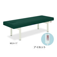 高田ベッド製作所 アイホット 幅65×長さ180×高さ60cm メディグリーン TB-476 1個 61-3470-71（直送品）