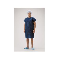 AITEX 検査用ガウン かぶり 濃紺 M 小箱(50枚入) AEXG-M-1 1箱(50枚) 61-4404-87（直送品）