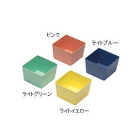 サカセ化学工業 アンプルケース(W80×D80×H70mm)ライトブルー AT-4 1個 62-0853-40（直送品）