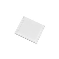 サカセ化学工業 病棟名プレートホルダー(80×70×5.1mm)ホワイト NC-11 1個 62-0853-28（直送品）