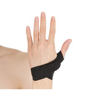 D&M サムラップ ブラック L ヒダリ #D-30 ブラックL 1個 62-2692-51（直送品）