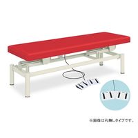 高田ベッド製作所 有孔電動EXベッド 幅70×長さ180×高さ45~83cm 抹茶 TB-763U 1個 61-5902-99（直送品）