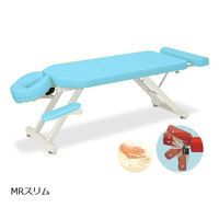高田ベッド製作所 MRスリム 幅70×長さ160~190×高さ45cm スカイブルー TB-1054 1個 61-6463-93（直送品）