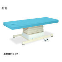 高田ベッド製作所 有孔垂直電動Mタイプ 幅60×長さ170×高さ46~79cm スカイブルー TB-655U 1個 61-5871-19（直送品）