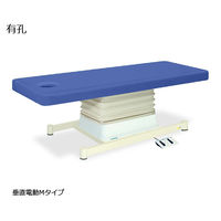 高田ベッド製作所 有孔垂直電動Mタイプ 幅70×長さ170×高さ46~79cm ライトブルー TB-655U 1個 61-5872-22（直送品）