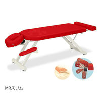 高田ベッド製作所 MRスリム 幅55×長さ160~190×高さ55cm レッド TB-1054 1個 61-6456-18（直送品）