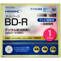 磁気研究所 HIDISC BD-R 録画用 6倍速 スリムケース1枚 HDBDR130RP1SC 1パック1枚入×10セット（直送品）