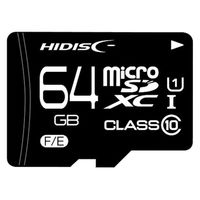 磁気研究所 microSDXCカード 64GB Class10 UHS1 アダプタなし HDMCSDX64GCL10UIJP-WOA 1個