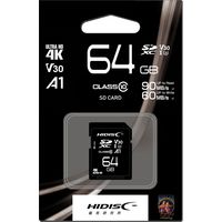 磁気研究所 HIDISC SDXCカード 64GB CLASS10 HDSDX64GCL10V30 1個
