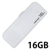 磁気研究所 HIDISC USB2.0フラッシュメモリー 16GB スライド式 HDUF116S16G2（直送品）