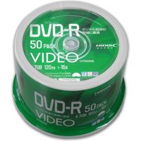 磁気研究所 録画用 DVD-R 16倍速 スピンドルケース 50枚入り VVVDR12JP50 1包装（50枚入）