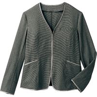 住商モンブラン ニットジャケット レディス 長袖 グレー BR1102-0_9（直送品）