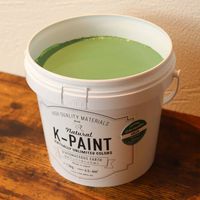 ワンウィル K-PAINT 1.5kg 缶 グリーン 229059（直送品）