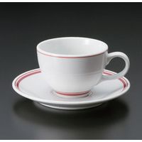 アースモス 美濃焼 カップ＆ソーサー コントルノ コーヒー碗皿 [210cc]