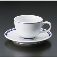 アースモス 美濃焼 カップ＆ソーサー コントルノ コーヒー碗皿 [210cc]