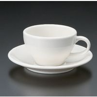 アースモス 美濃焼 カップ＆ソーサー グランデ紅茶碗皿 [225cc] （3個入）（直送品）
