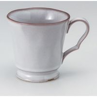 アースモス 美濃焼 マグカップ ラフェルム スモークホワイトマグカップ [290cc] （4個入）（直送品）