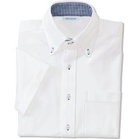 ヤギコーポレーション 半袖ニットシャツ ユニセックス ホワイト 3L NW8097（取寄品）