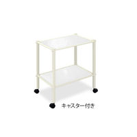 高田ベッド製作所 LSワゴン(キャスター付き) 幅60×奥行46×高さ70cm 白 TB-1010-01 1台 62-8623-79（直送品）