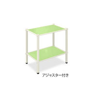 高田ベッド製作所 LSワゴン(アジャスター付き) 幅55×奥行46×高さ65cm ライムグリーン TB-1010-02 1台（直送品）