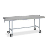 高田ベッド製作所 アルミストレッチャー100 幅65×長さ180×高さ70cm グレー TB-1348 1個 62-5015-37（直送品）