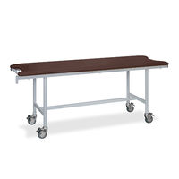 高田ベッド製作所 アルミストレッチャー100 幅70×長さ190×高さ80cm 茶 TB-1348 1個 62-5018-41（直送品）