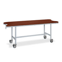 高田ベッド製作所 アルミストレッチャー100 幅70×長さ190×高さ85cm ライトブラウン TB-1348 1個 62-5018-72（直送品）