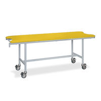 高田ベッド製作所 アルミストレッチャー100 幅60×長さ190×高さ70cm イエロー TB-1348 1個 62-5014-45（直送品）