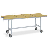 高田ベッド製作所 アルミストレッチャー100(ベルト付き) 幅65×長さ190×高さ75cm アイボリー TB-1351 1個（直送品）